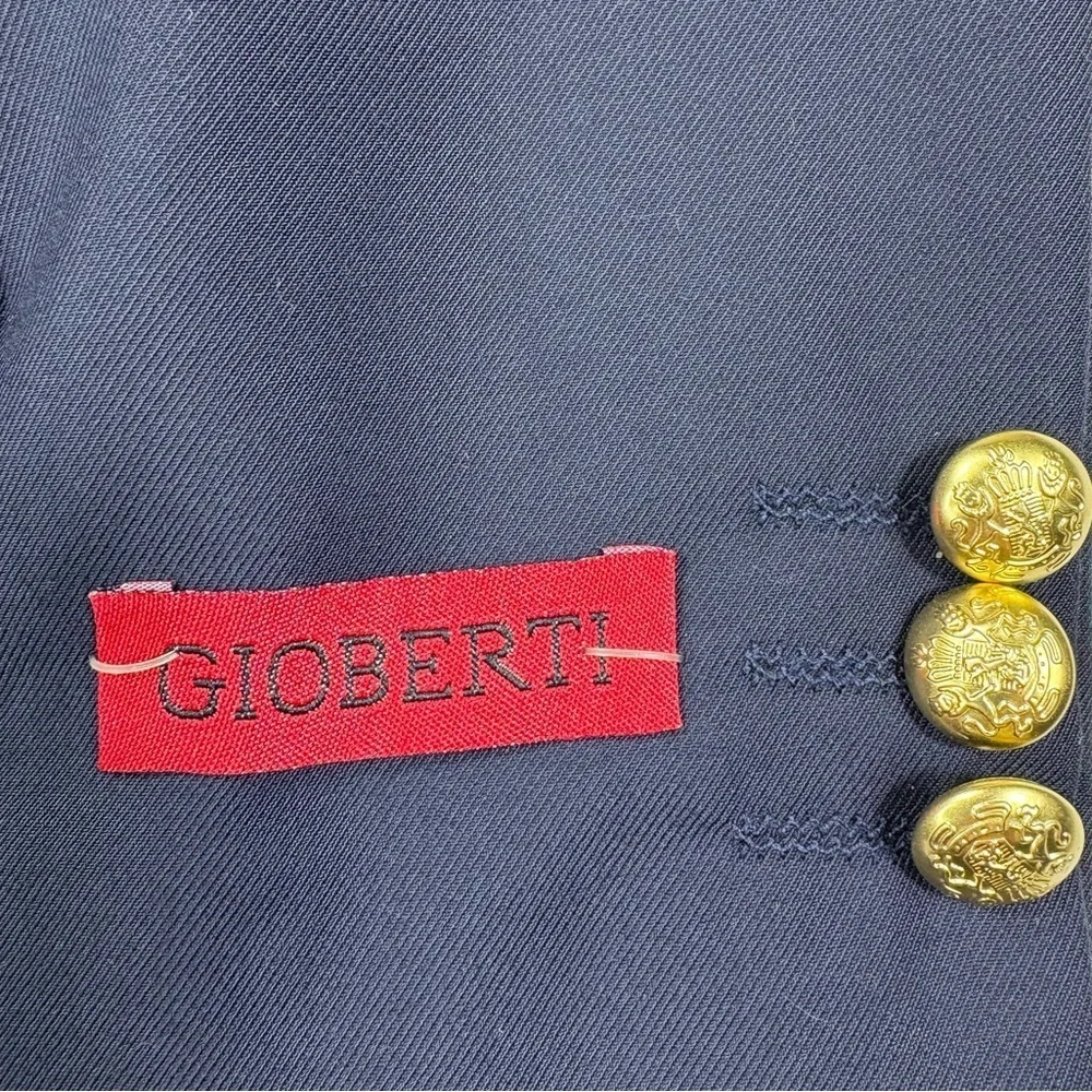 NWT Gioberti Boys Formal Navy Blazer Suit Jacket | Size 8